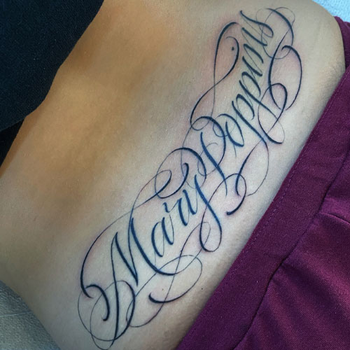 Handwriting tattoos have my heart 🥹💗 #handwritingtattoo #wildpalomin... |  TikTok