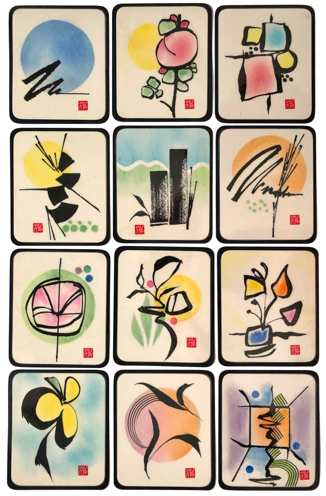 Pastel Dusting Technique